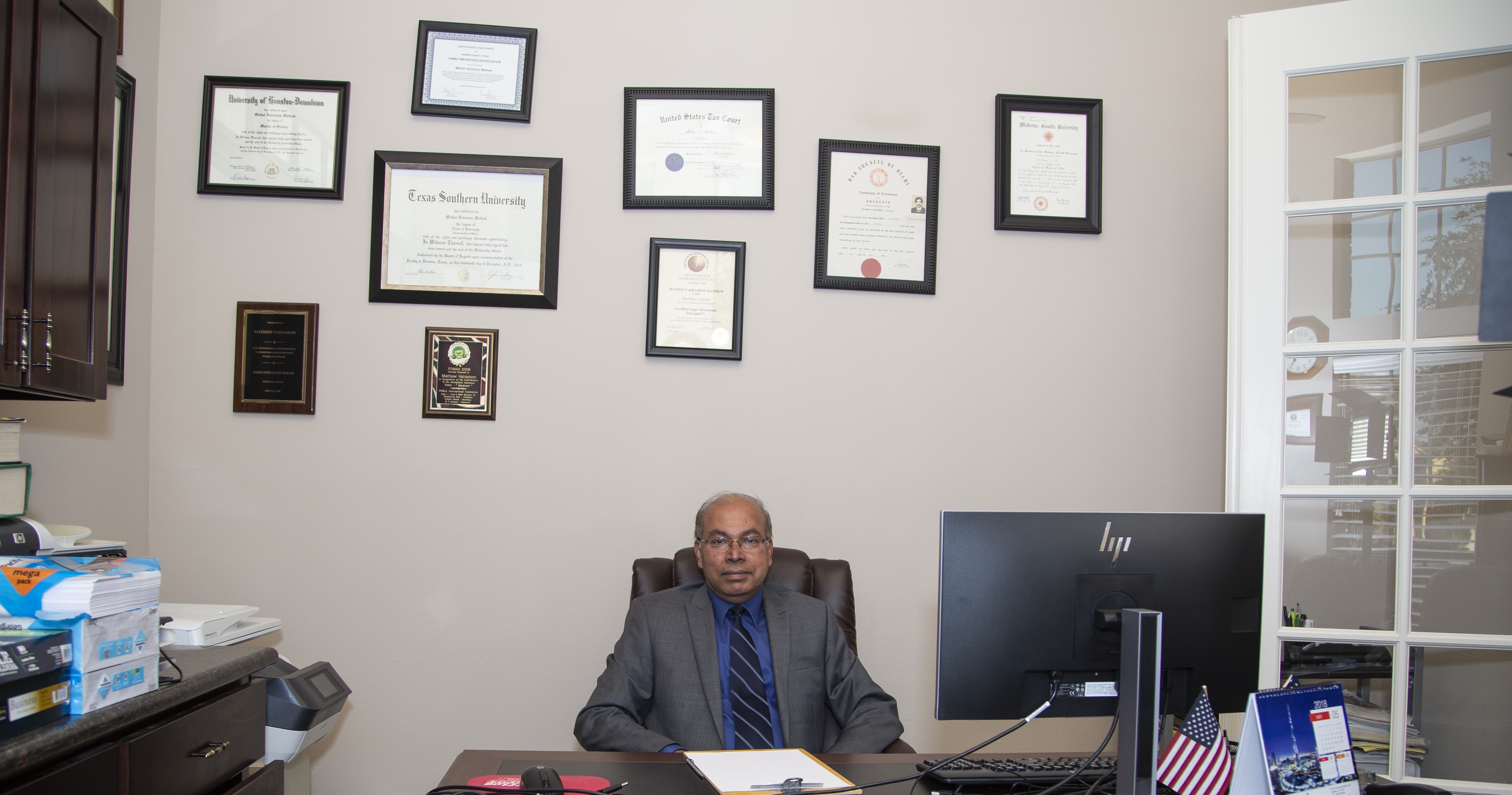Dr. Mathew Vairamon - Attorney at Law